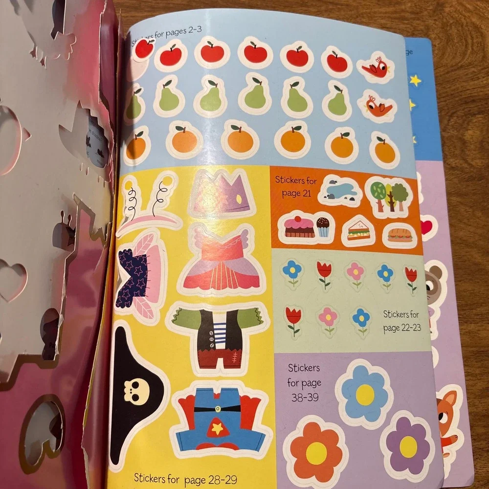 Make and Do Super Cute Activity Book Marion Billet Stickers Puzzles *Used